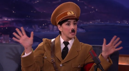 Sarah Silverman plays Hitler on latest Conan installment. 