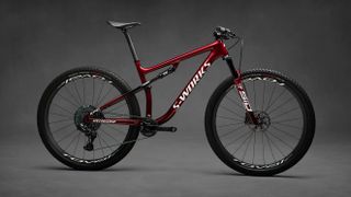 Red bikes are faster and this Epic is keen to prove that