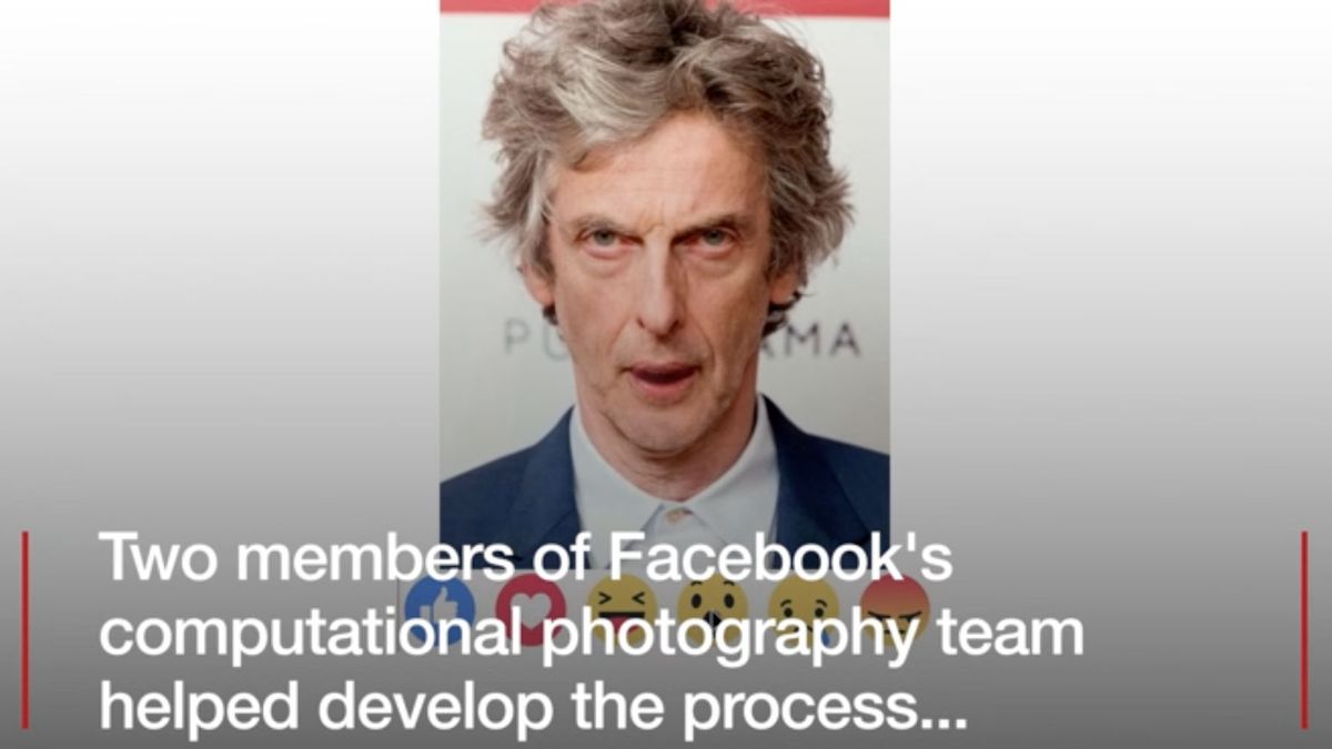 Will we be seeing it on Facebook soon?