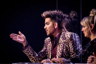 Adam Lambert judging on 'Starstruck'.