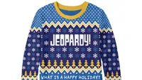 Buy a Jeopardy! Ugly Sweater on The Jeopardy Store for $55.95