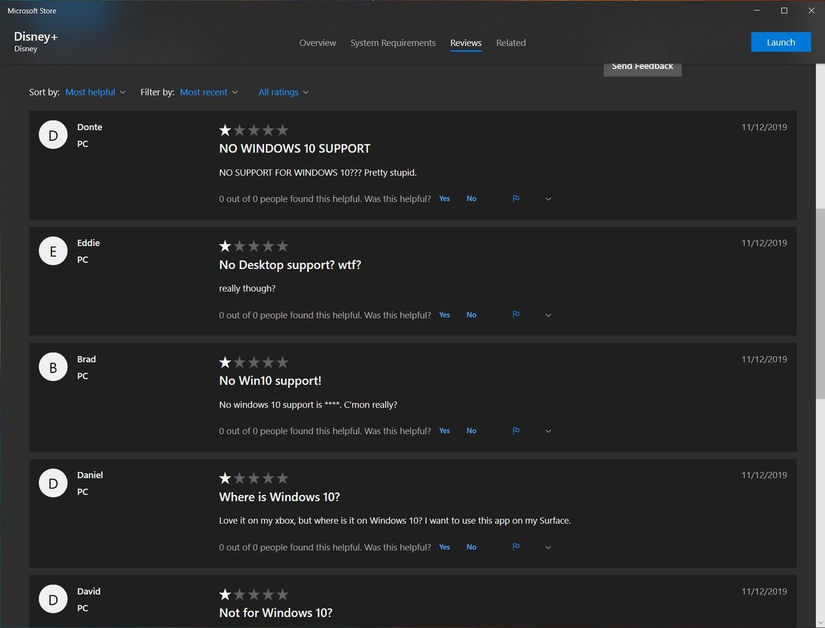 Xbox app reviews