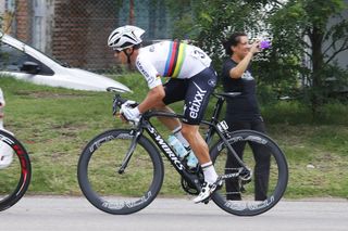 Michael Kwiatkowski in action during Stage 1 of the 2015 Tour de San Luis
