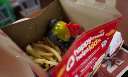 A new lawsuit filed against McDonald's asserts that toy-driven fast-food advertising is "inherently deceptive."