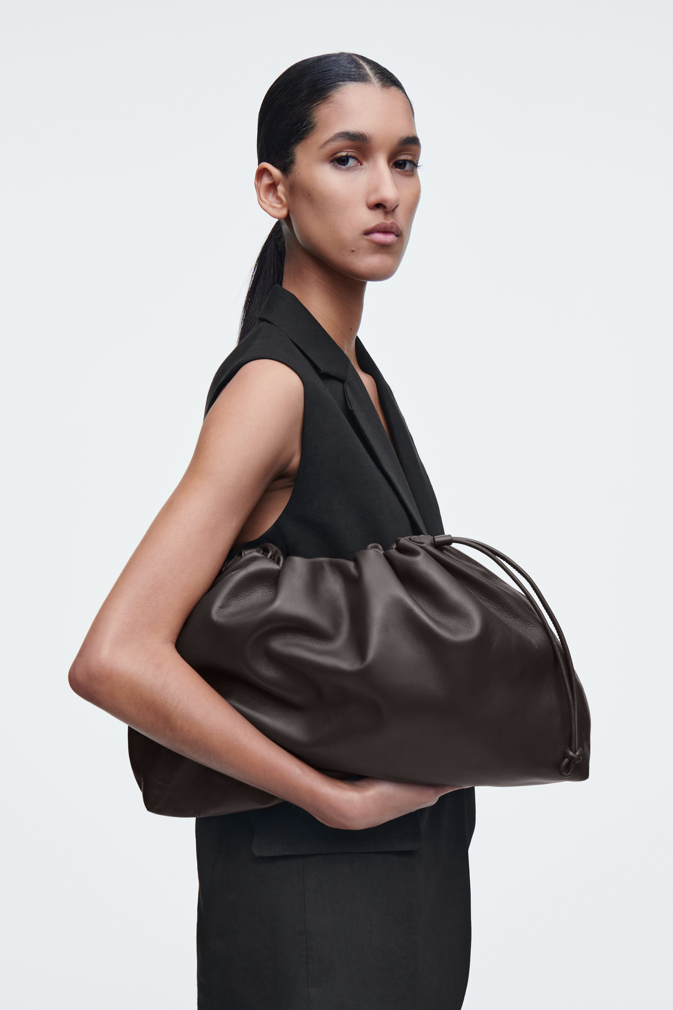 Cavatelli Clutch Bag - Leather