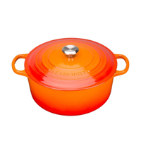 Le Creuset Volcanic Round Casserole Dish (30cm), was £355 now £284 | Harrods