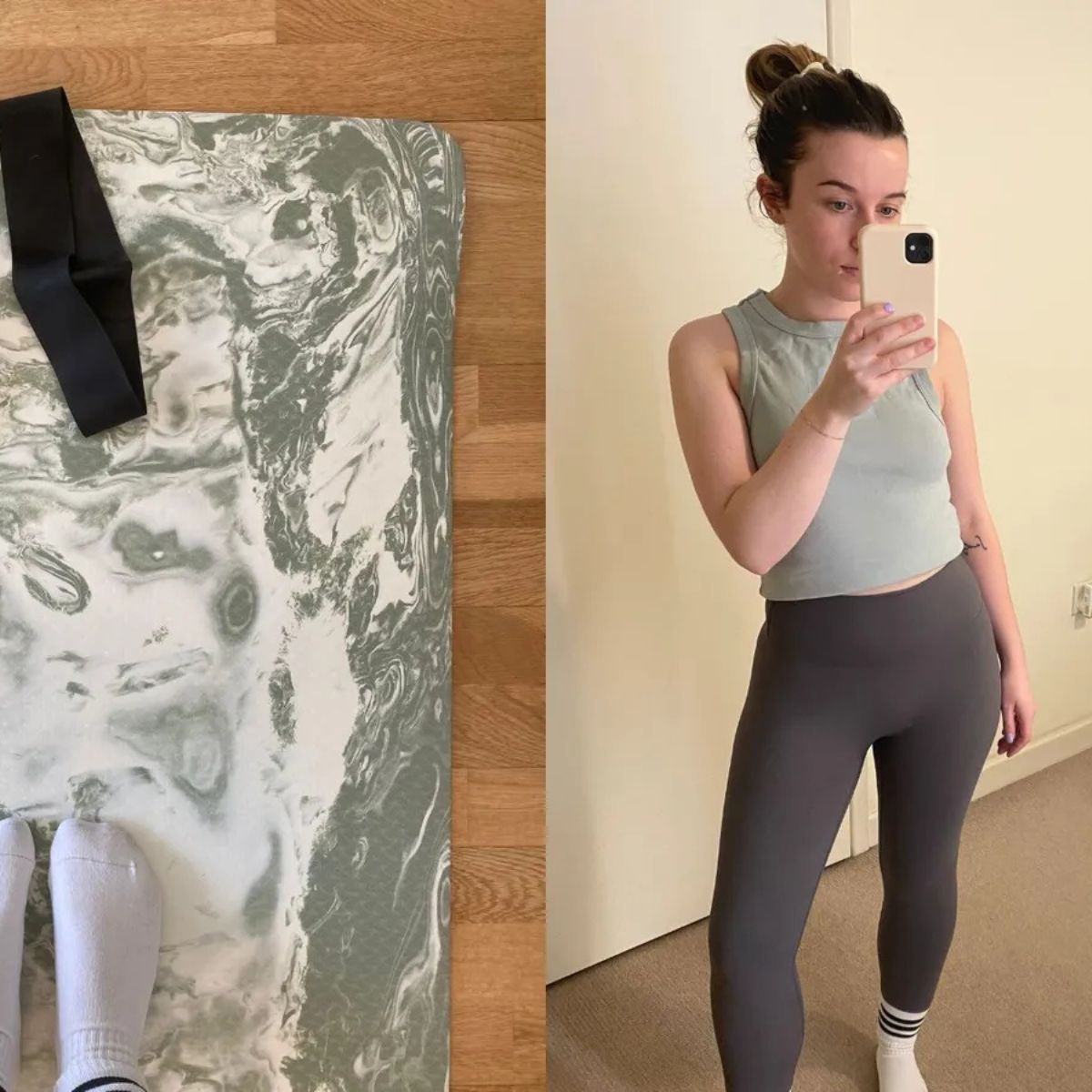 Health Writer Grace Lindsay trying the WeGlow app