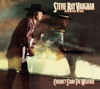 Stevie Ray Vaughan Couldn't Stand the Weather Album cover art