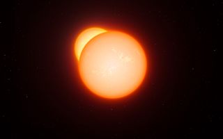 Orbiting Stars Eclipse Space