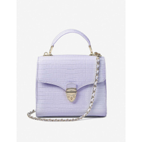 Mayfair Midi Bag in English Lavender, $741 (£595) | Aspinal of London