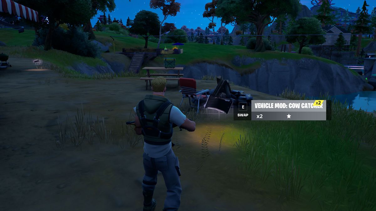 Fortnite cow catchers or off-road tires