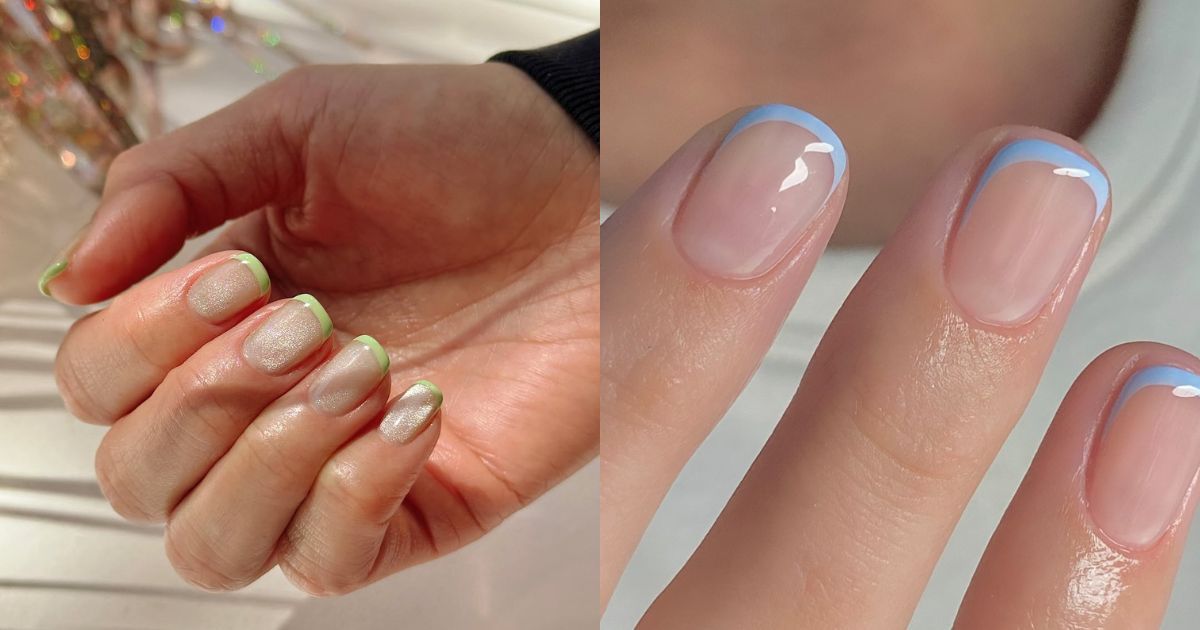 Forget Elaborate Nail Art, These 13 French Tip Manicures Basically Define Springtime Elegance