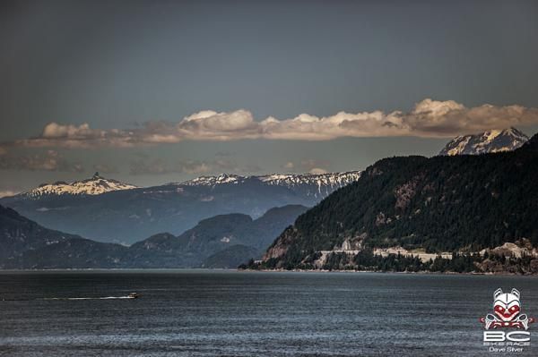 BC Bike Race has views to accompany the singletrack. Looking towards Squamish and Whistler on day five.