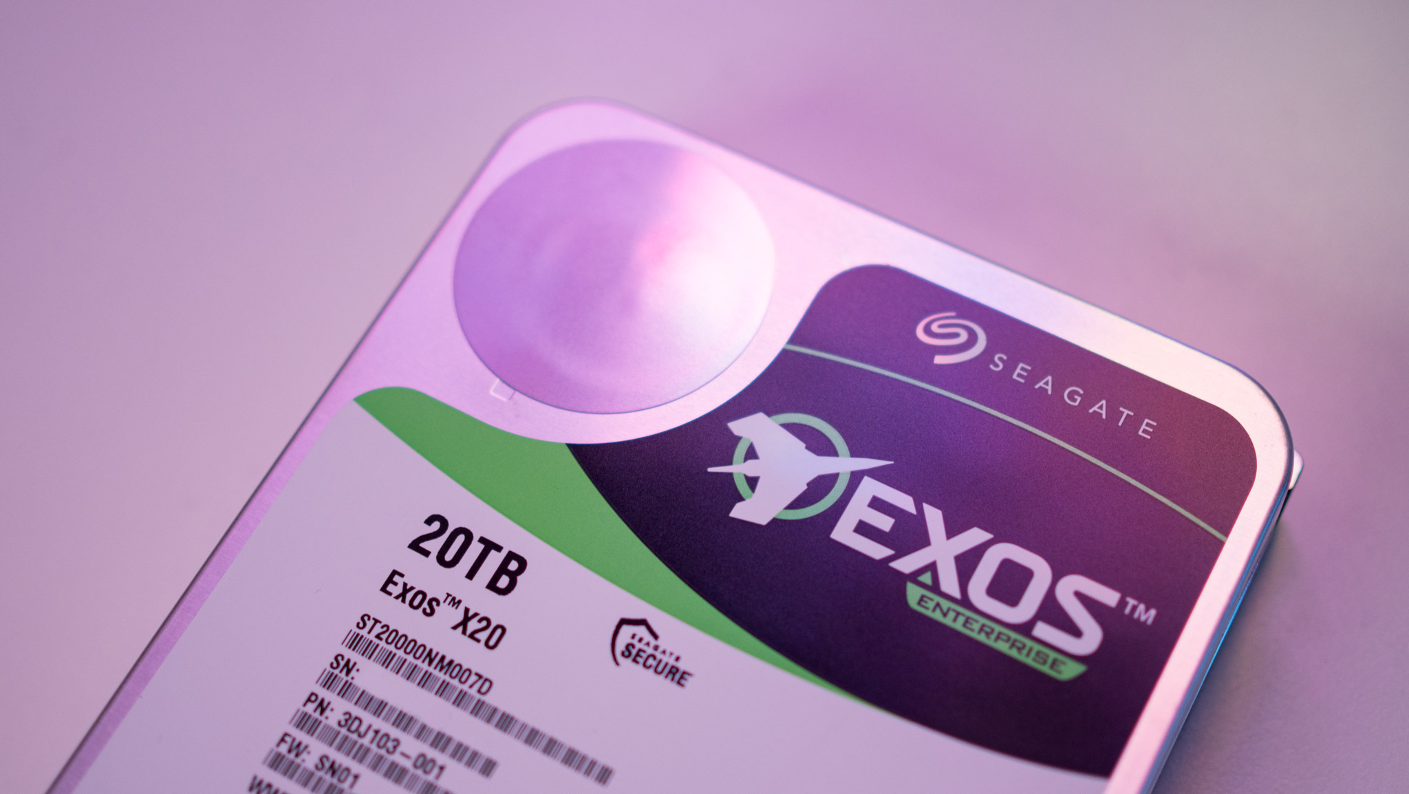 Seagate Exos X20 NAS HDD review