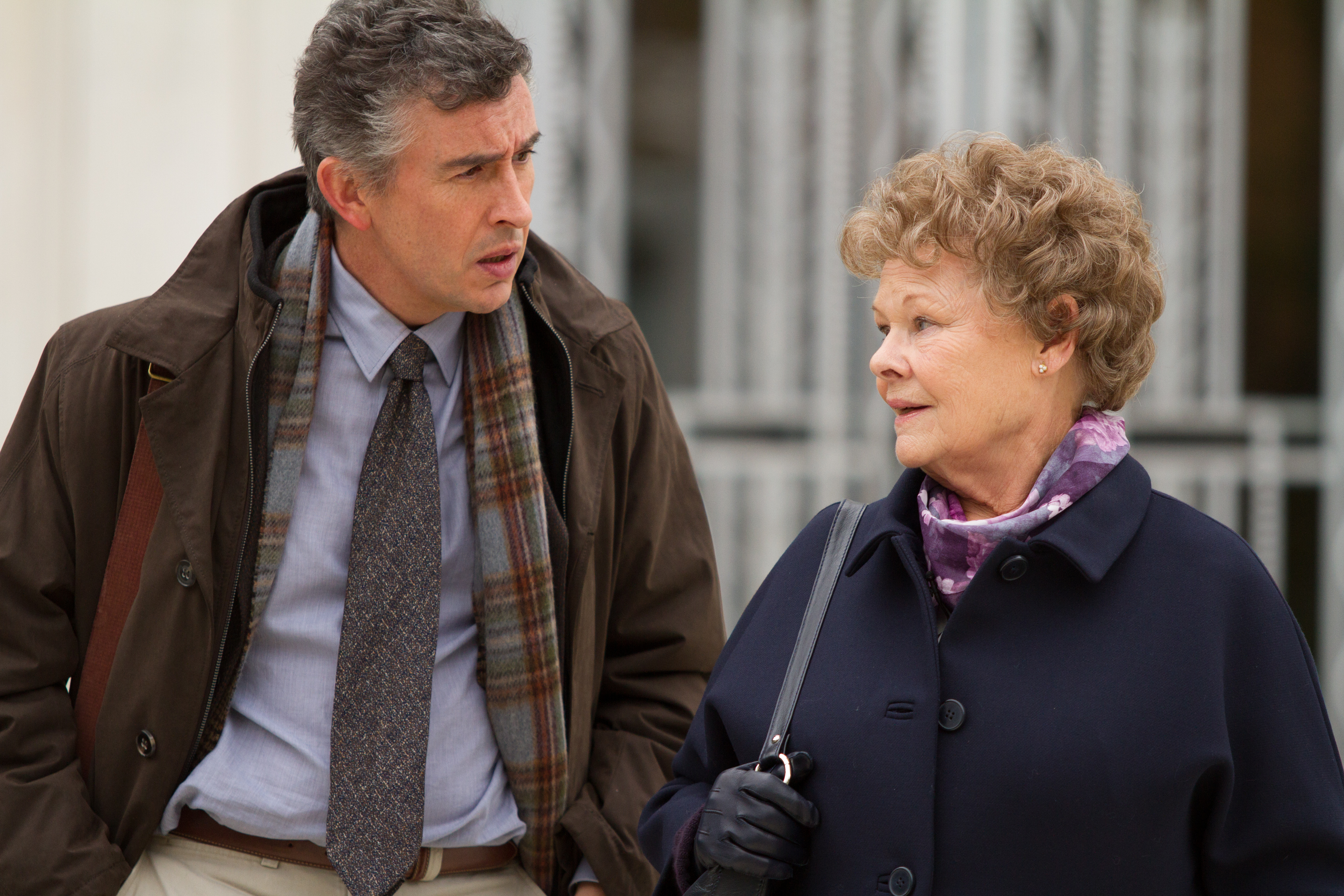 TV tonight Steve Coogan and Judi Dench star.