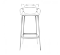Masters Stool (Large) by Kartell in White | 10% off with code BLACK10