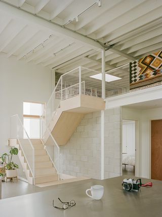 staircase in cornwall house by of Architecture