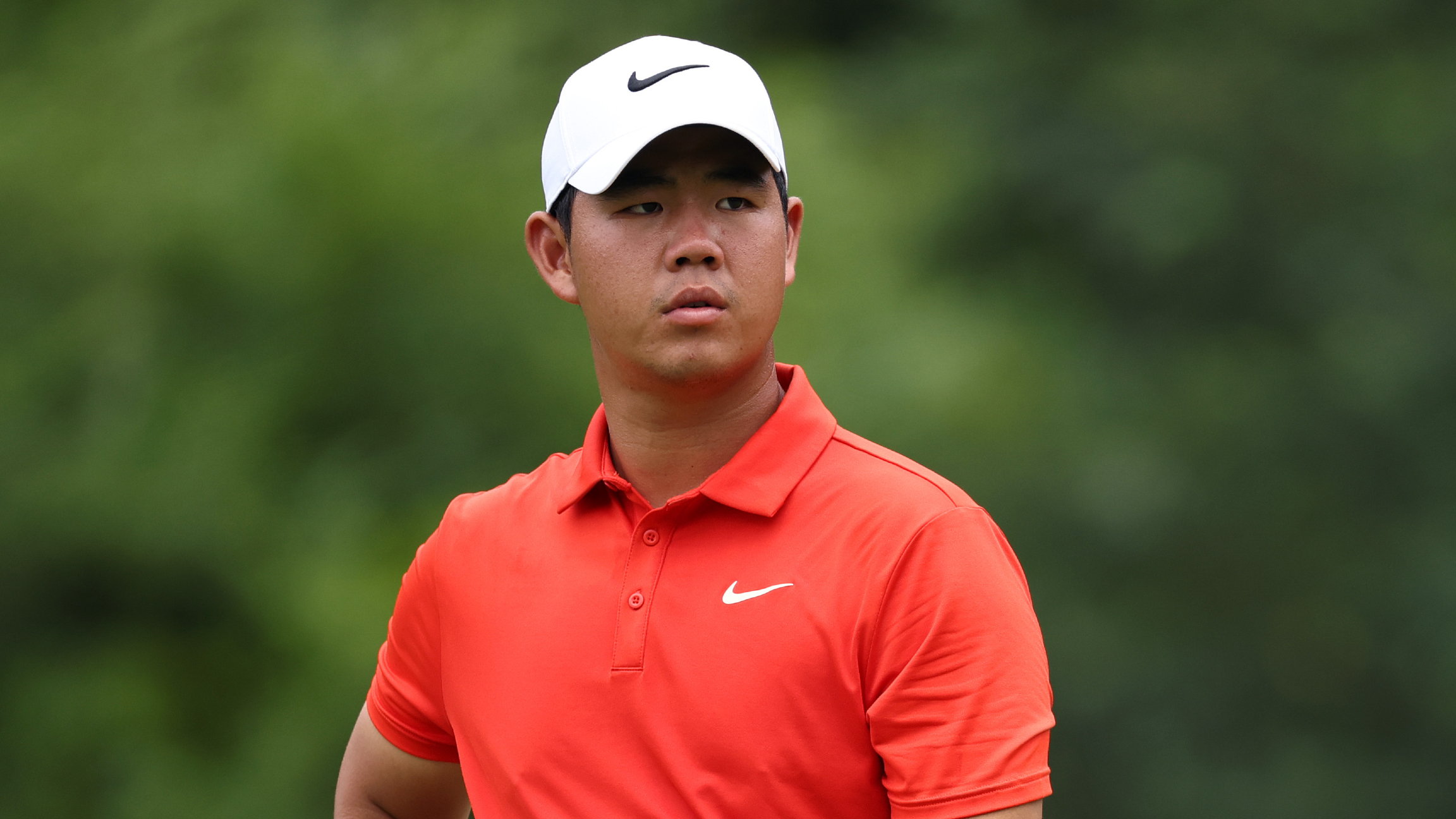 Tom Kim at the Wyndham Championship