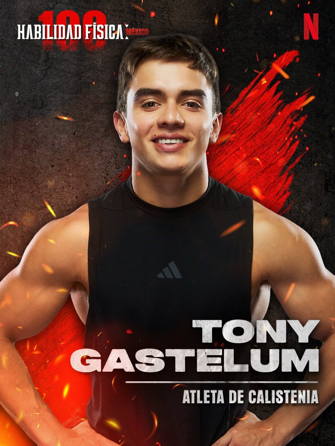 Contestant Tony Gastelum of Netflix's 'Physical 100: Mexico'