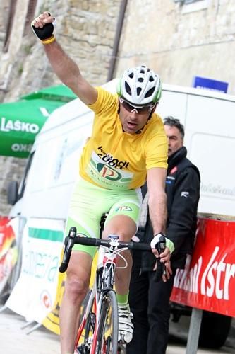 Race leader Robert Vrecer (Perutnina Ptuj) wins his second stage at the Istrian Spring Trophy.