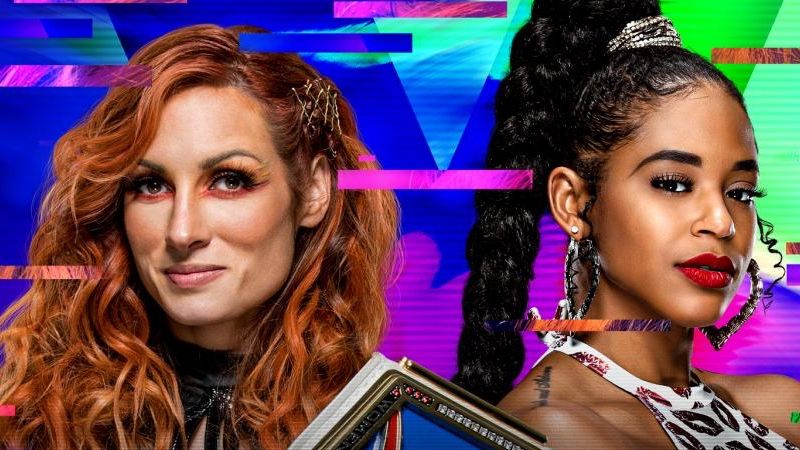 SmackDown Women&#039;s Champion Becky Lynch and Bianca Belair, who will face off at WWE Extreme Rules 2021