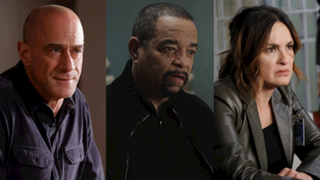 Christopher Meloni as Stabler, Ice-T as Fin, and Mariska Hargitay as Benson cropped Law & Order: SVU