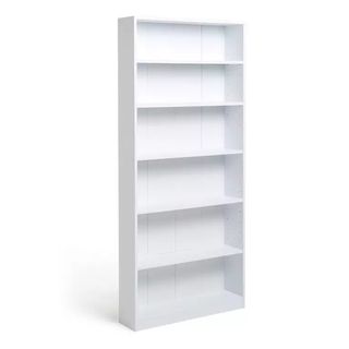 White bookcase