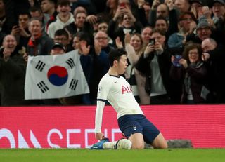 Son Heung-min was on the scoresheet as Tottenham beat Manchester City.
