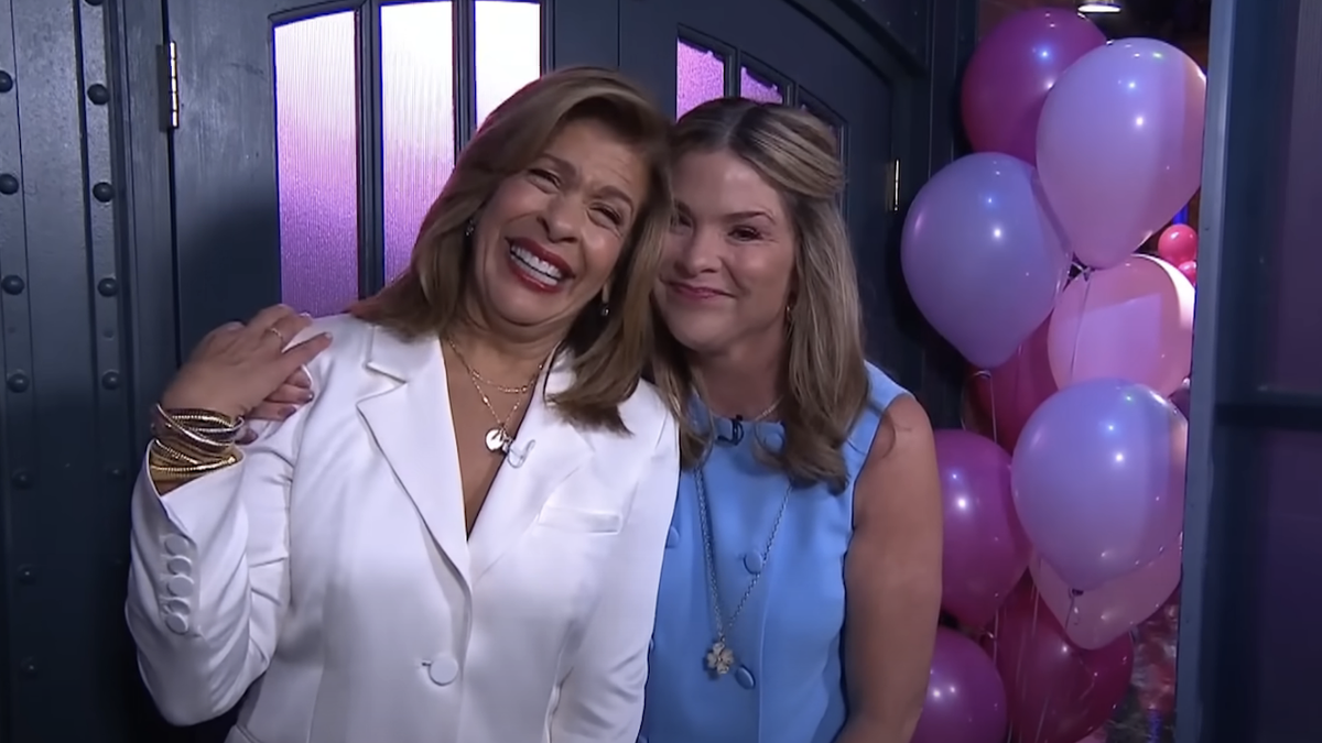 Hoda and Jenna together on the last episode of Today With Hoda &amp; Jenna, January 10, 2025