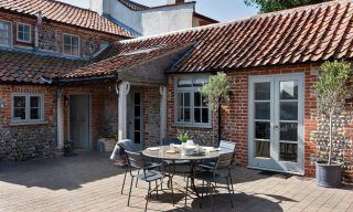 cottage with dining table