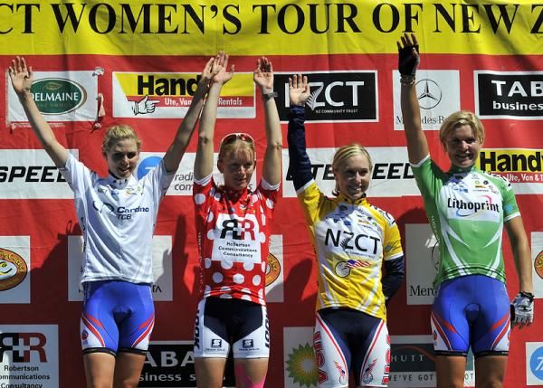 These women are likely to keep their jersey's to the race's conclusion, with just a criterium remaining.