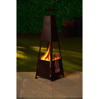 Arizona Pyramid Chiminea: RRP £100 NOW £50 available in-store at B&amp;M