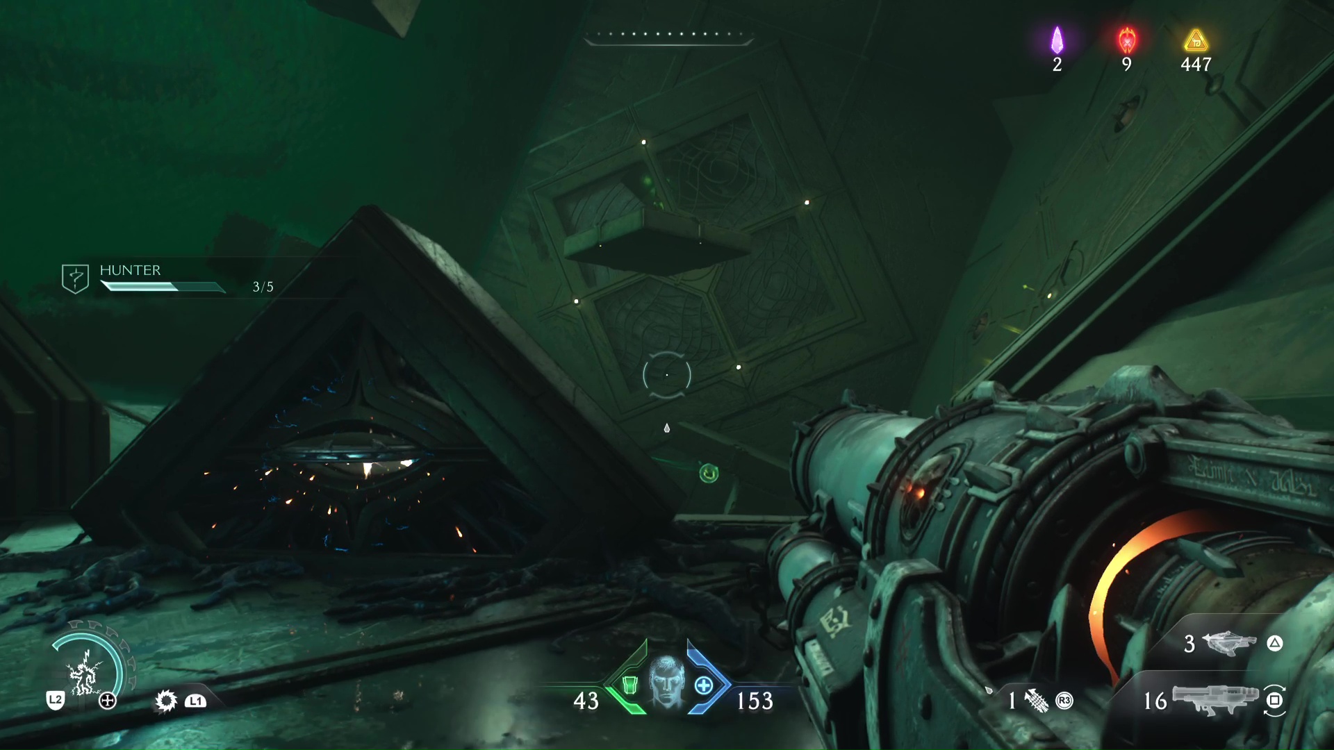 The Rotating Water Room Puzzle in Doom The Dark Ages sixteenth chapter, Kar'Thul Marshes