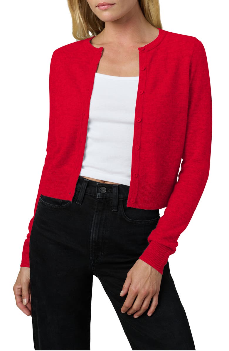 The Dani Crop Cashmere Cardigan