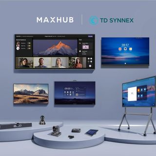 MAXHUB, TD SYNNEX solutions, who are now partners for distribution in North America.