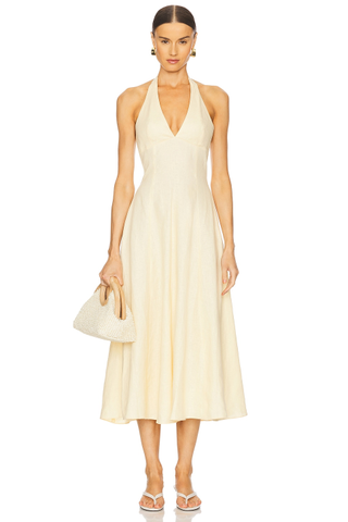 FAITHFULL THE BRAND Marais Midi Dress