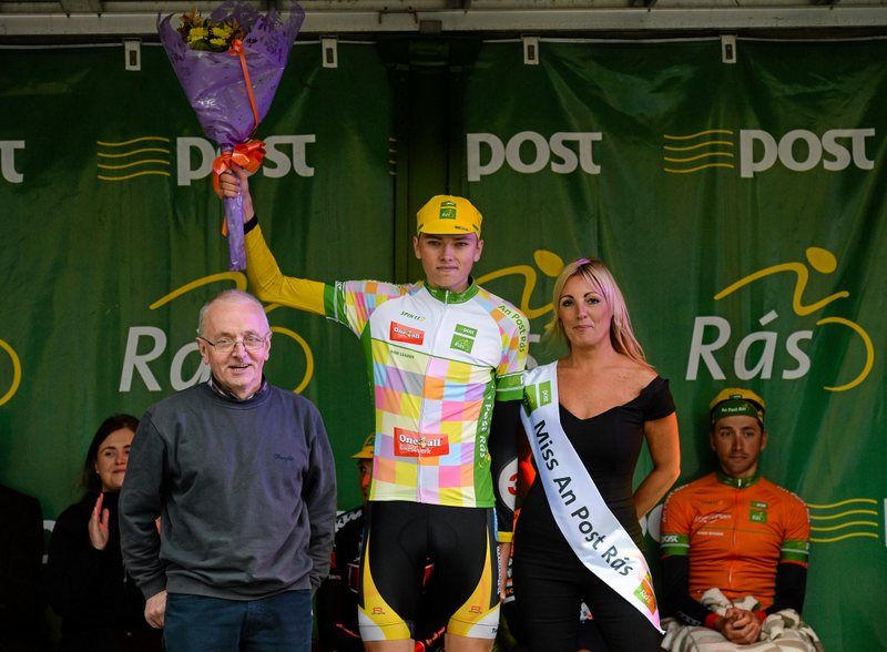 Elliott Porter (Team3M) in the KOM jersey