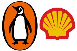 Penguin and Shell logos how to design a logo
