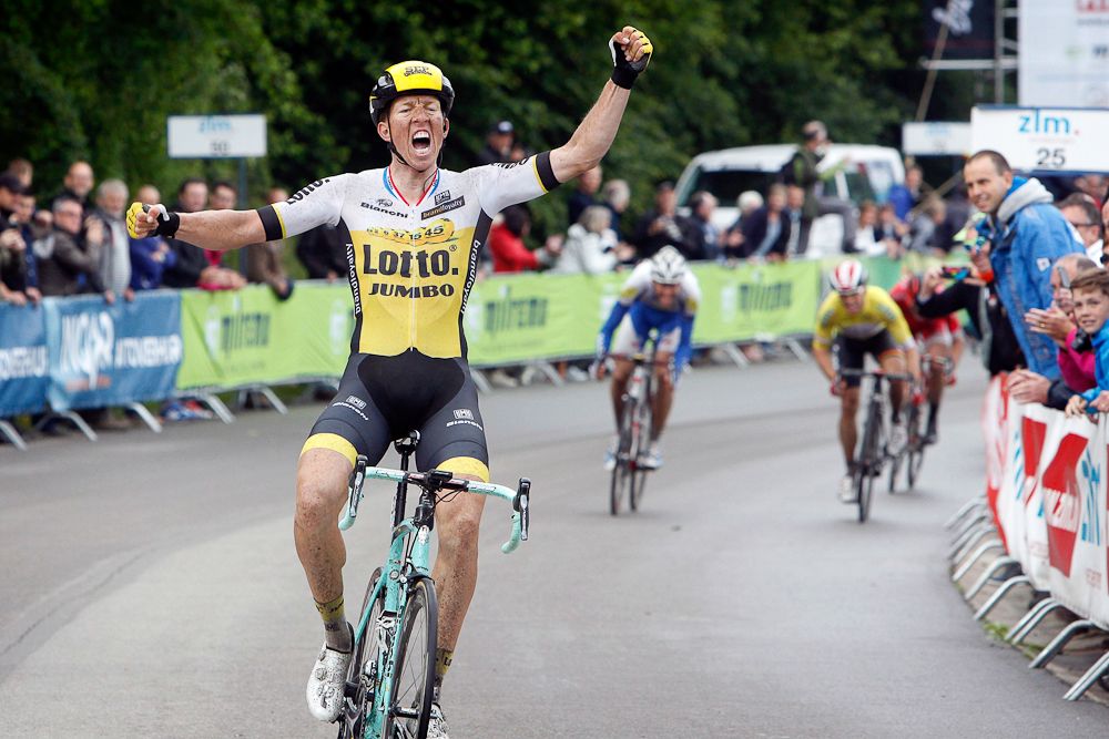 Sep Vanmarcke wins stage 4 of the Ster ZLM Toer.