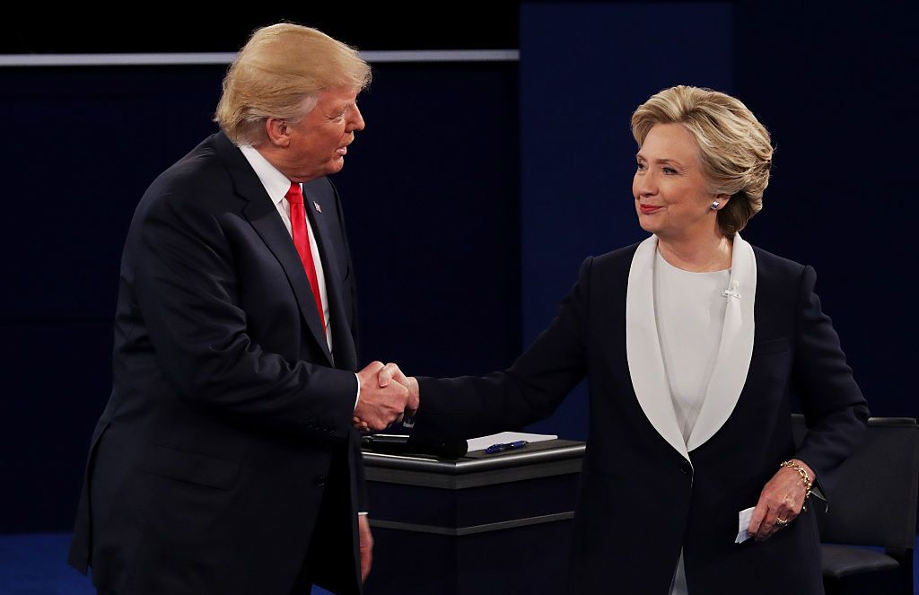 Donald Trump &amp;#039;quipped&amp;#039; that he&amp;#039;d jail Hillary Clinton.