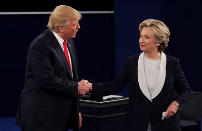 Donald Trump 'quipped' that he'd jail Hillary Clinton.