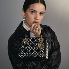 Rosalia as the face of the Lady Dior campaign