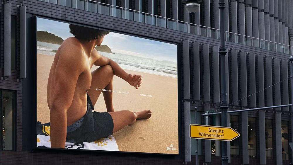 Corona beer's unusual new ads have sparked a heated design debate