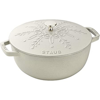 Staub Cast Iron 3.75-Qt. Essential French Oven with Snowflake Lid | Was 429.99, now $179.95 at Target