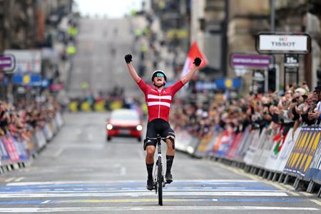Denmark was triumphant in the junior men's road race at the 2023 Worlds in Glasgow as Albert Withen Philipsen won the rainbow jersey