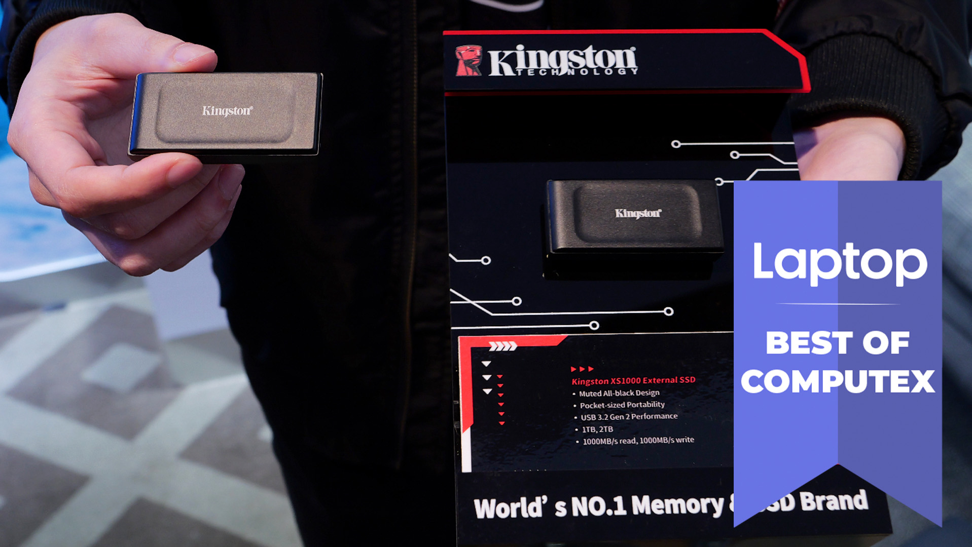 Kingston XS1000 External SSD - Le meilleur du Computex 2023
