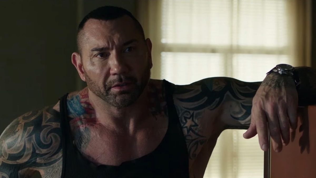 Dave Bautista in My Spy.