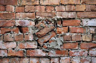 bad quality brick repairs