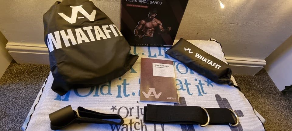 Whatafit Resistance Band 16-piece set, with carry case