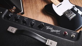 Overhead shot of Fender Tone Master FR-12 speaker